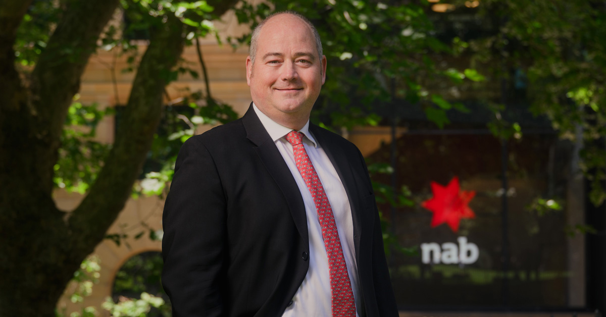 NAB CEO Andrew Irvine