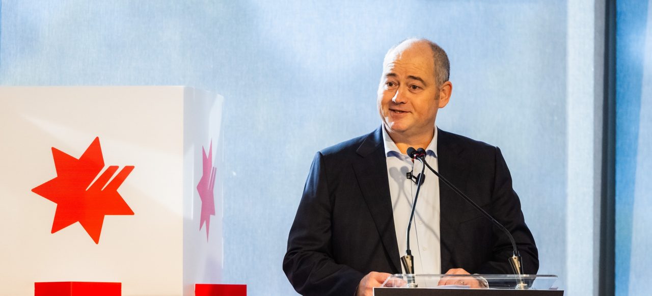 NAB CEO, Andrew Irvine