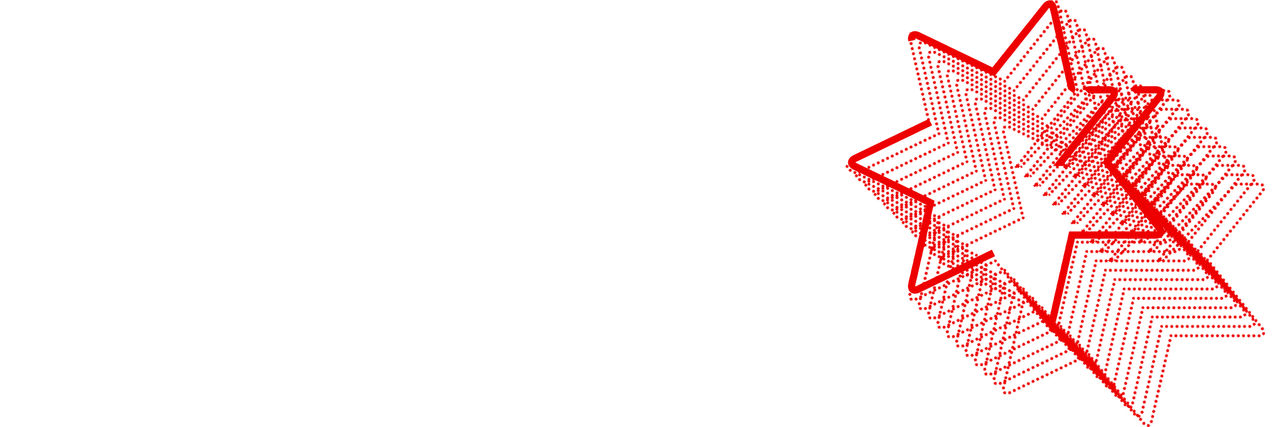 NAB red start with red shadow