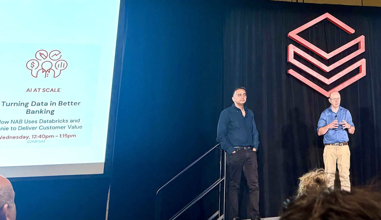 NAB Data experts presenting at Databricks' Data & AI summit in San Francisco 