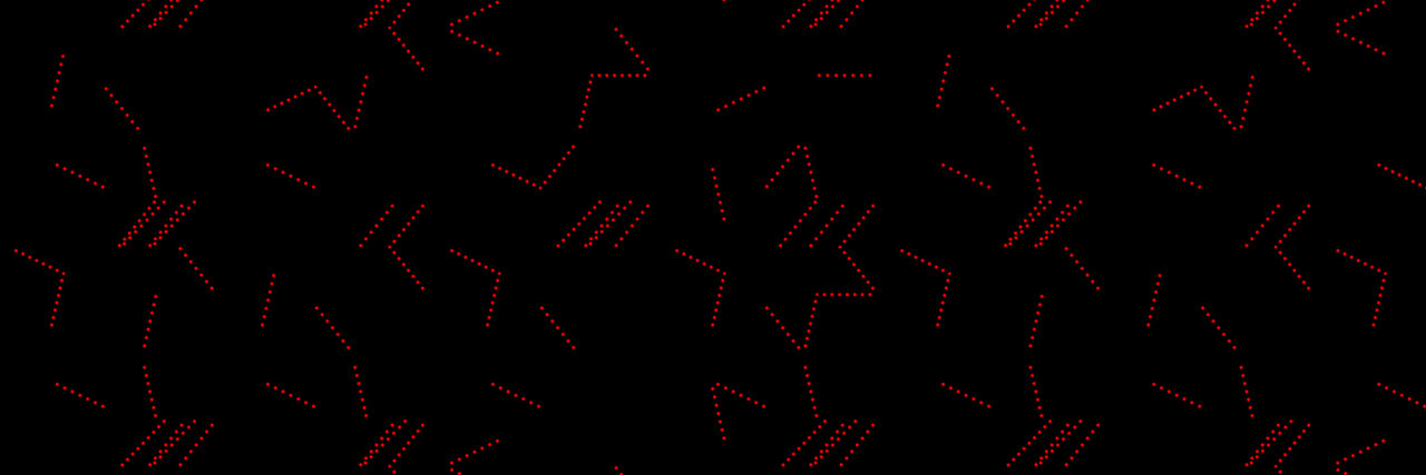 NAB star pattern on black background