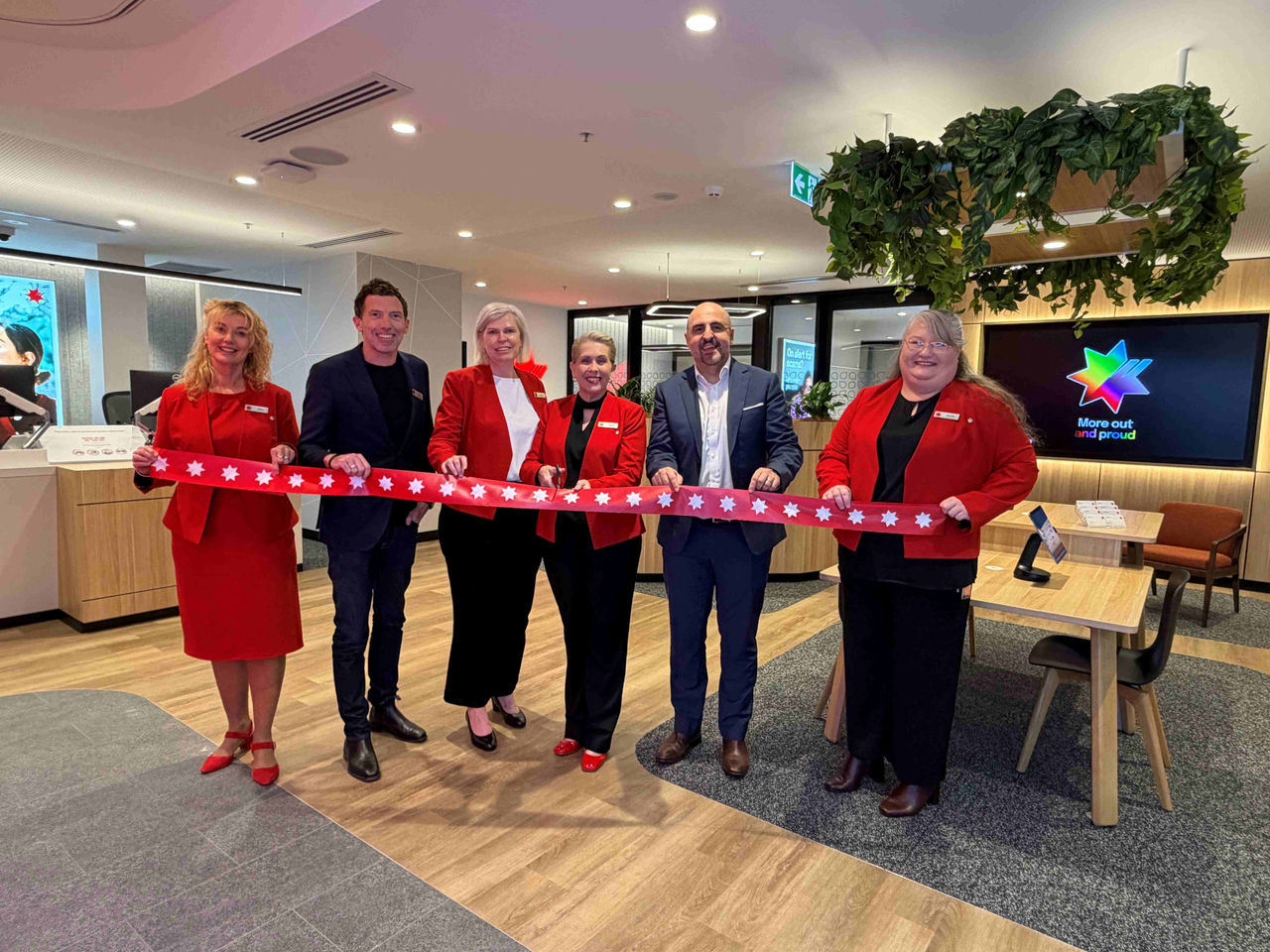 Kotara branch ribbon cutting