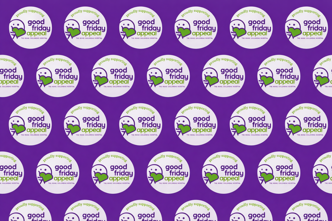 Good Friday Appeal logo banner