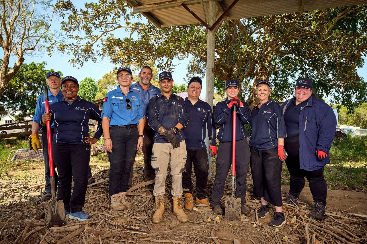 Disaster Relief Australia and the NAB Foundation Volunteer Recovery Crew