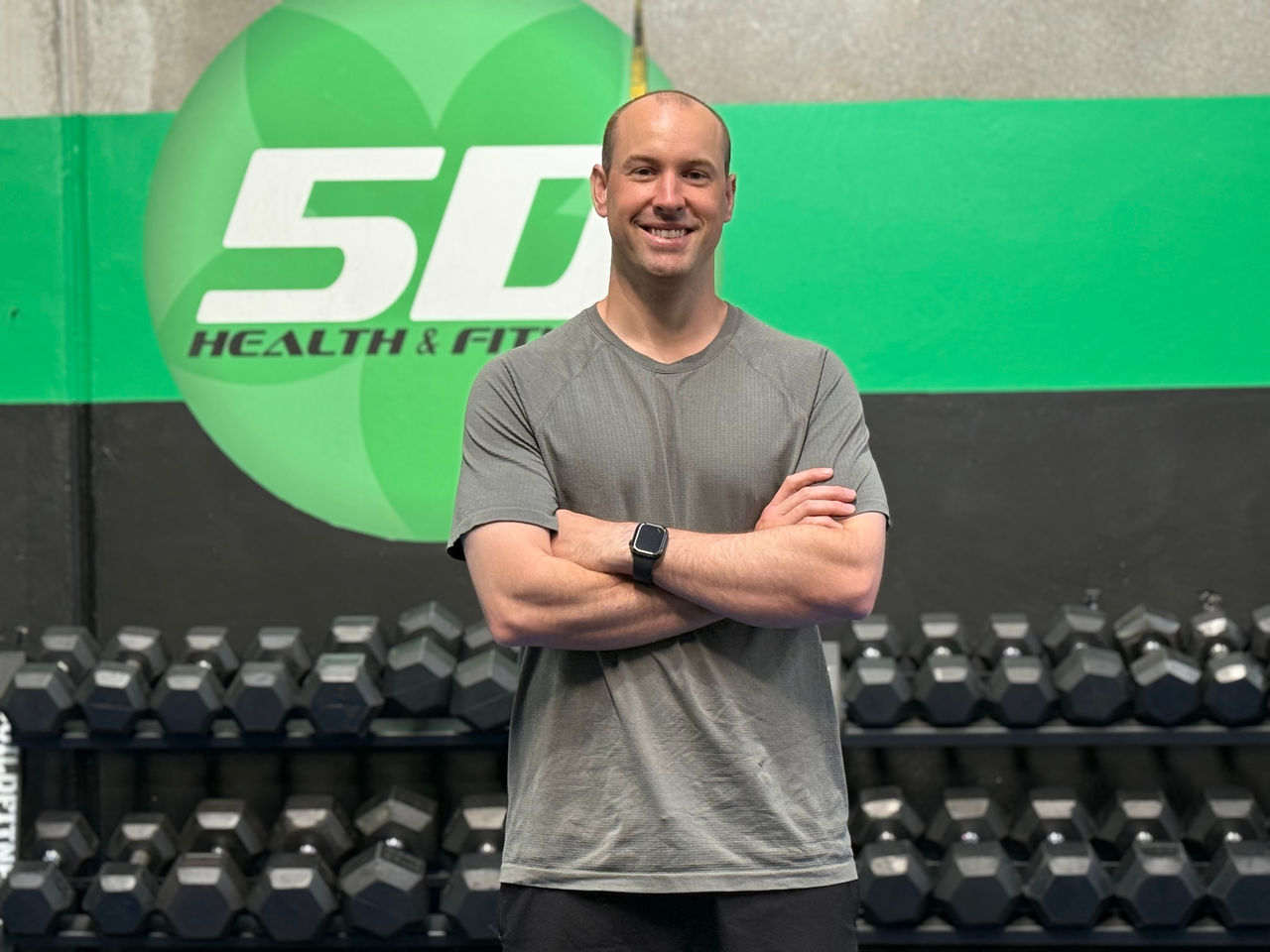 NAB Banker and personal trainer Chris Parker