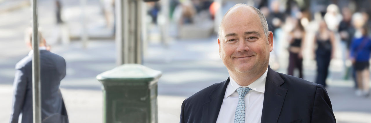 NAB CEO Andrew Irvine