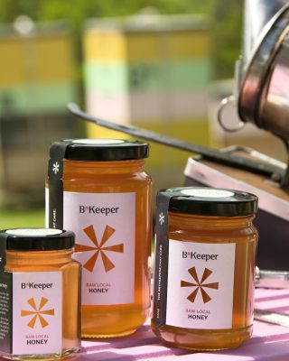 Jars of B*Keeper honey