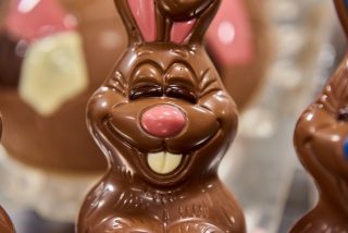 A chocolate product made by the Barossa Valley Chocolate Company is displayed.