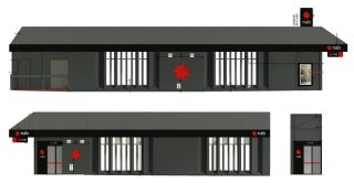 Rendering of refurbishment underway at NAB's Traralgon branch