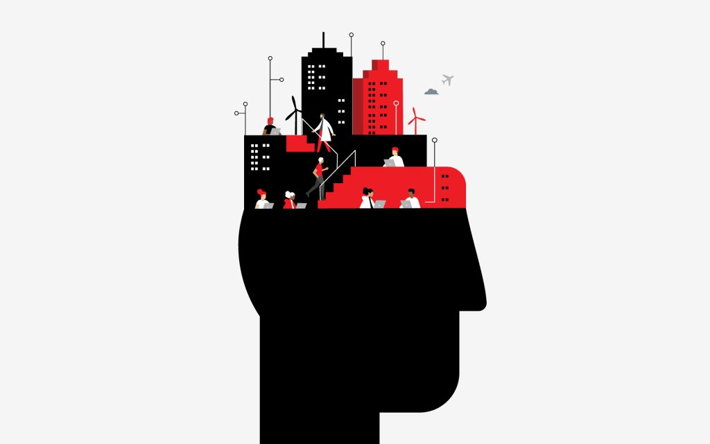 Graphic of NAB customer brain